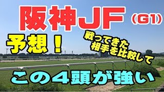 【競馬予想】阪神JF（G1）戦ってきた相手を比較して選んだ４頭★むかない★