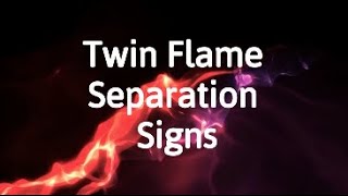 Twin Flame Separation Signs - Twin Flames - Are You Separating? #twinflameseparation