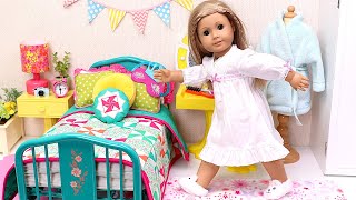 Play Dolls morning routine! Easy breakfast!
