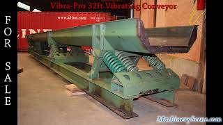 For Sale: Vibra-Pro 32ft Vibrating Conveyor