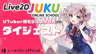 VTuber用モデルの作り方 ダイジェスト【#Live2DJUKU】