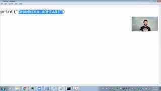 03 - Python Hello World program with advanced explaining