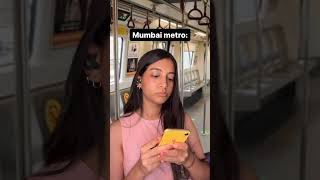 Delhi metro ka har roz koi video #viral hota hai😂 #mumbai #delhi #metro #comedy #funny #train #lol