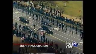 Inauguration of George W. Bush, January 20, 2001.