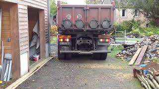 First gravel delivery for Kergudon Gîtes