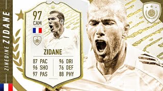 WHAT A CARD!! 97 ICON MOMENTS ZIDANE REVIEW!! FIFA 20 Ultimate Team