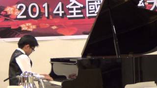 2014國語日報鋼琴大賽-Ethan Yen(9.8y)--德布西 / 為鋼琴的前奏曲