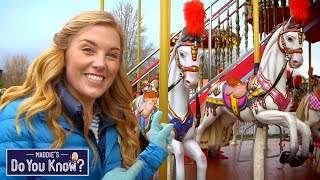 How does a Fairground Carousel work? 🎠 Maddie's Do You Know? 👩