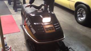 1977 Ski Doo Olympique 440 start up and run