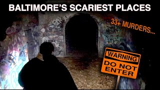 The SCARIEST Place In Baltimore: HAUNTED, DANGEROUS & ABANDONED | DO NOT VISIT | Paranormal Activity