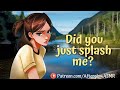 Your Crush at Summer Camp Warms Up to You (Frenemies) (Playful Arguing) (F4A)