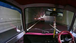 東京外環自動車道　三郷・高谷　千葉区間開通　360cc車１番乗り（？）