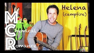 Guitar Lesson: How To Play Helena by My Chemical Romance - Campfire Style!