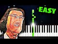 RUSH E - EASY Piano Tutorial