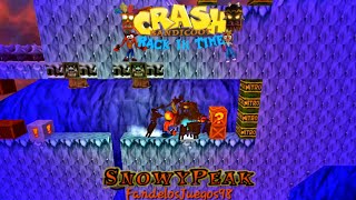 Crash Bandicoot - Back In Time Fan Game: Custom Level: Snowy Peak By FandelosJuegos98