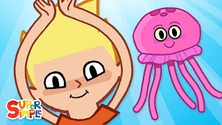 The Jellyfish | Kids Dancing Song | Super Simple Songs
