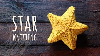 Tutorial Knitting 3D Star