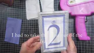 DIY TABLE NUMBERS - PARTY DECOR