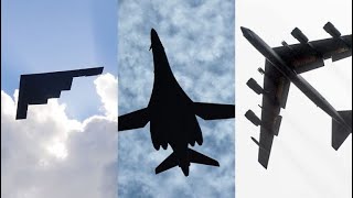 Trifecta of Air Force bombers to provide Super Bowl LV flyover