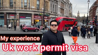 Uk work permit visa | My personal experience  | sponsor work visa Uk | work visa Uk from Pakistan |