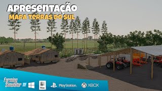 Mapa Terras do Sul para PC e CONSOLES Farming Simulator 22