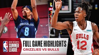 GRIZZLIES at BULLS | NBA SUMMER LEAGUE | FULL GAME HIGHLIGHTS