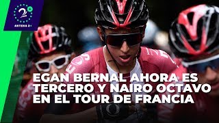 Etapa 10 del Tour de Francia: Egan Bernal ahora es tercero y Nairo octavo