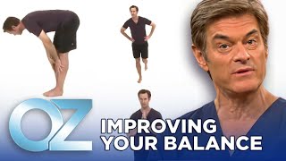 Improve Your Balance in 5 Minutes | Oz Workout & Fitness