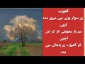 zindagi ki seekh ek mazedaar kahani زندگی کی سیکھ اور ایک مزےدار کہانی motivation