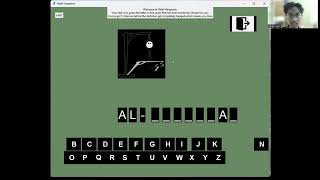 Halal Hangman using python tkinter