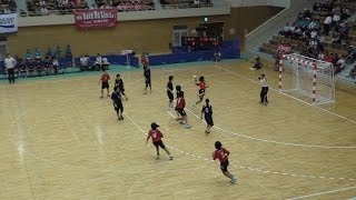 2015 全中女子ハンドボール決勝 後半