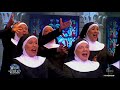 reunion sister act whoopi goldberg and co stars perform i will follow him