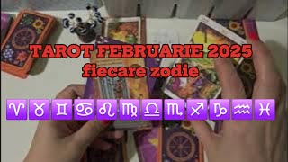 ⚜️1 - 28 FEBRUARIE🍀ETALARE TAROT FEBRUARIE 2025 PENTRU FIECARE ZODIE✨️