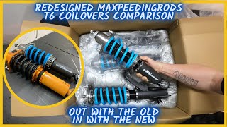 T6 REDESIGNED COIL-OVERS RIDE AMAZING! COMPARISON , INSTALL & DRIVE! #budget #coilovers