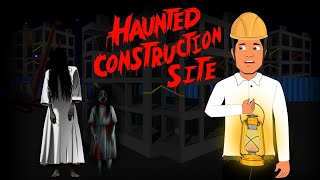 Haunted Construction Site | अकेले मत देखना | Hindi Horror Story | Animated Stories | Kabboo TV