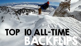 Top 10 Craziest Skiing Backflips of All Time
