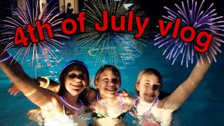 4th of July vlog! Pool party, fireworks, photoshoot \u0026 more!