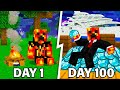 I Survived 100 Days as a MILLIONAIRE in Minecraft!