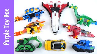 8 Dino Powers Dinosaur Robot Transformer Toys Collection 다이노파워즈 8종 모음