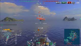 【WoWs】下手でも楽しい海戦ゲームPart522【秋月】