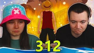 GOODBYE MERRY👒 One Piece Ep 312 REACTION & REVIEW