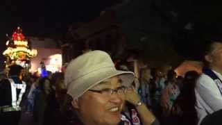 川越まつり　平成２７年　野田五町の山車　夜の巡行　２０１５．１０．１８　Kawagoe Festival