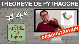 DÉMONSTRATION du théorème de Pythagore - Quatrième