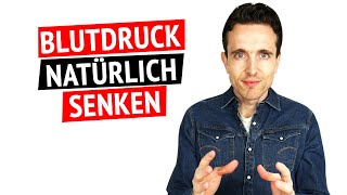 Blutdruck natürlich senken und sofort deine Gesundheit retten