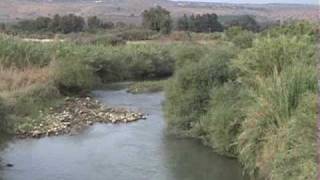 Jordan River North, Israel on tour with Rev. Dr. John DeLancey