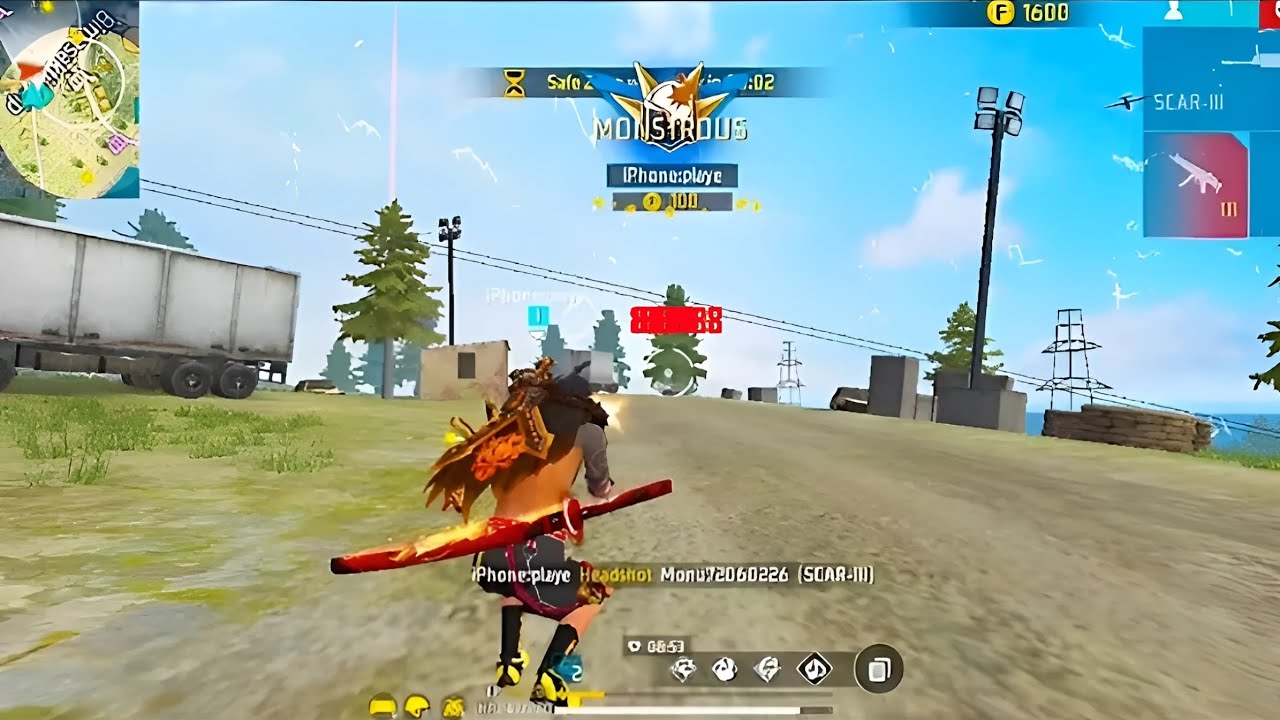 Ff Br Rank Solo Full Gameplay Youtube