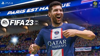 FIFA 23 | PSG  vs Troyes | Ligue 1 Uber Eats 2022/23 | PS4 Slim Gameplay