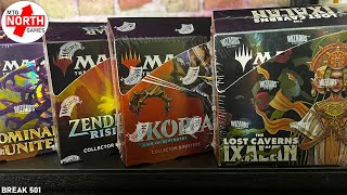 Our Favorite Collector Boxes To Open: Ikoria, Zendikar, and Lost Caverns!