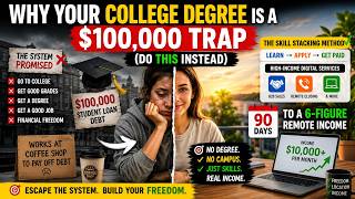 Why Your College Degree is a $100,000 Trap (Do THIS Instead)