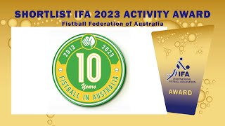 IFA AWARD nominee: Fistball Federation of Australia